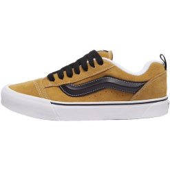 Buty Vans Knu Skool, Dla obu płci. Brązowe buty sportowe męskie Vans, z zamszu, bez zapięcia. Za 490.00 zł.