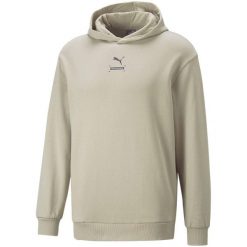 Bluza sportowa męska Puma Better Hoodie FL Pebble. Brązowe bluzy męskie Puma, l, bez wzorów, bez kaptura. Za 137.63 zł.
