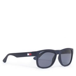Okulary przeciwsłoneczne Tommy Hilfiger. Niebieskie okulary przeciwsłoneczne męskie Tommy Hilfiger. Za 379.99 zł.