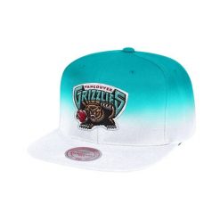 Czapka typu snapback Mitchell & Ness Color Fade Vancouver Grizzlies. Białe czapki i kapelusze męskie Mitchell & Ness, bez wzorów. Za 217.00 zł.