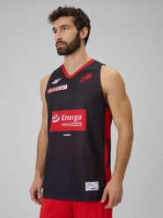 4F Koszulka meczowa replika wyjazdowa z sezonu 2025/26 męska 4F x Czarni Słupsk - czarna M. Czarne t-shirty męskie 4f, m, bez wzorów, z materiału, bez kołnierzyka. Za 219.99 zł.