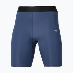 Spodenki do biegania męskie Mizuno Core Impulse Mid. Niebieskie krótkie spodenki sportowe męskie Mizuno, m, bez wzorów, do biegania. Za 189.99 zł.