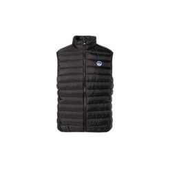 Kurtka puchowa bez rękawów North Sails Skyes. Czarne kurtki sportowe męskie North Sails, xl, bez wzorów, z materiału, trekkingowe. Za 426.00 zł.