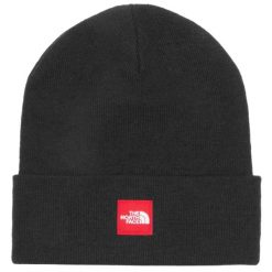 Czapka męska Red Box Beanie. Czarne czapki i kapelusze męskie The North Face, na zimę, bez wzorów, z poliesteru. Za 119.99 zł.