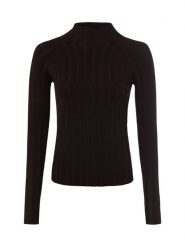 Marie Lund dzianinowa koszulka z długim rękawem Kobiety brązowy, M. Brązowe t-shirty damskie Marie Lund, m, bez wzorów, z dzianiny, eleganckie, bez kołnierzyka. Za 199.95 zł.