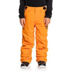 Spodnie śniegowe dla Chłopcy ESTATE. Brązowe buty zimowe chłopięce Quiksilver, bez wzorów, z materiału, bez zapięcia. Za 329.99 zł.