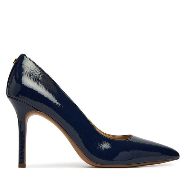 Szpilki LAUREN RALPH LAUREN. Niebieskie szpilki damskie Lauren Ralph Lauren, bez wzorów, bez obcasa, bez zapięcia. Za 619.99 zł.