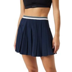 Damska plisowana spódnica Björn Borg Ace. Niebieskie spódnice damskie Björn Borg, s, bez wzorów, z elastanu, klasyczne, dopasowane. Za 346.00 zł.