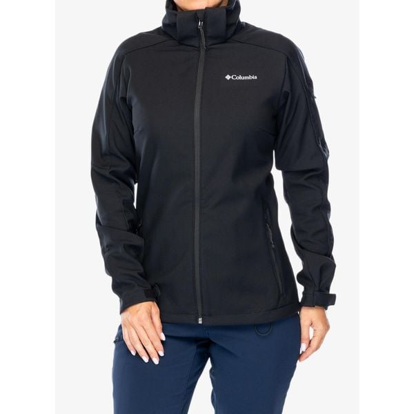Kurtka softshell damska Columbia Cascade Ridge II Jacket. Czarne kurtki damskie Columbia, l, bez wzorów, z softshellu, bez kaptura, trekkingowe. Za 345.99 zł.