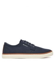 Gant Półbuty 30638802 Granatowy. Niebieskie półbuty na co dzień męskie GANT, z materiału, bez zapięcia. Za 329.99 zł.
