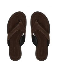 Vagabond Shoemakers Japonki Zaida 6109-140-31 Brązowy. Brązowe klapki damskie Vagabond Shoemakers, bez wzorów, ze skóry, bez obcasa. Za 389.99 zł.