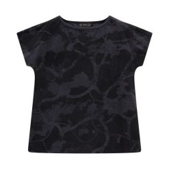 T-shirt z szerokim dekoltem damski CMP. Czarne t-shirty damskie CMP, s, bez wzorów, z materiału, eleganckie, bez kołnierzyka. Za 163.50 zł.