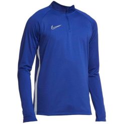 Bluza sportowa męska Nike Dri-FIT Academy Dril Top. Niebieskie bluzy męskie Nike, m, bez wzorów, bez kaptura. Za 214.33 zł.