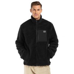 Kurtka polarowa lifestyle męska Sherpa Blackcomb. Czarne kurtki męskie SIROKO, l, bez wzorów, z polaru, bez kaptura. Za 381.00 zł.