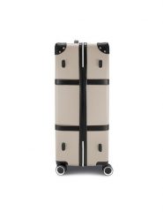 Semi Line Walizka duża T5674-4 Złoty. Żółte walizki męskie Semi-line, bez wzorów, z tworzywa sztucznego, duże. Za 339.99 zł.