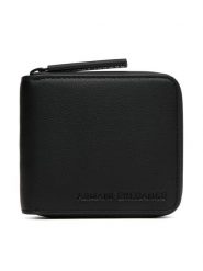 Armani Exchange Portfel XM003370 AF26679 MC043 Czarny. Czarne portfele męskie Armani Exchange, bez wzorów, ze skóry. Za 404.99 zł.