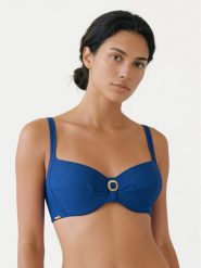 Selmark Góra od bikini BN312 Niebieski. Niebieskie bikini damskie Selmark, bez wzorów. Za 369.99 zł.