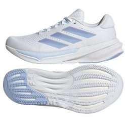 Buty do biegania adidas Supernova Stride 2 W JR2955 białe. Białe obuwie sportowe damskie bez wzorów, do biegania. Za 610.96 zł.