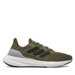 Buty do biegania adidas. Czarne buty sportowe męskie Adidas, bez zapięcia, do biegania. Za 429.99 zł.