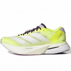 Buty Do Biegania Adidas Sport Adizero Boston 13 W Damskie. Żółte obuwie sportowe damskie Adidas, bez wzorów, z gumy, do biegania. Za 658.99 zł.