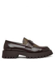 Guess Loafersy FMPGOR FAL14 Brązowy. Brązowe mokasyny męskie Guess, ze skóry. Za 679.99 zł.