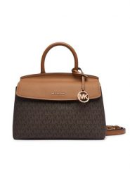 MICHAEL Michael Kors Torebka Landry 30T6GX7S1B Brązowy. Brązowe torebki do ręki damskie MICHAEL Michael Kors, bez wzorów, ze skóry, bez dodatków. Za 1,019.00 zł.