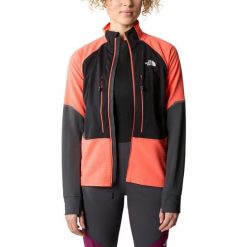 Kurtka softshell damska The North Face Dawn Turn Softshell Fz. Brązowe kurtki damskie The North Face, m, bez wzorów, ze skóry, bez kaptura. Za 529.99 zł.