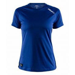 Koszulka damska Craft community function. Niebieskie koszulki sportowe damskie Craft, xl, bez wzorów, z materiału, bez kołnierzyka, bez ramiączek. Za 151.00 zł.