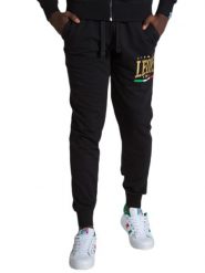 Bluza miękka z bawełna z kieszenie na co dzień. Czarne bluzy męskie LEONE 1947 APPAREL, xs, bez wzorów, z bawełny, bez kaptura, na fitness i siłownię. Za 105.21 zł.