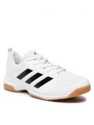 Adidas Buty halowe Ligra 7 M GZ0069 Biały. Białe buty sportowe męskie Adidas, ze skóry, bez zapięcia. Za 209.99 zł.