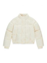 Guess Kurtka zimowa J6BL23 W4113 Kremowy Regular Fit. Białe buty zimowe dziewczęce Guess, na zimę, z aplikacjami, z syntetyku, bez kaptura. Za 344.99 zł.
