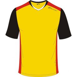 Spokey Koszulka piłkarska żółta r. M (837636). T-shirty i topy dla dziewczynek Spokey. Za 25.12 zł.