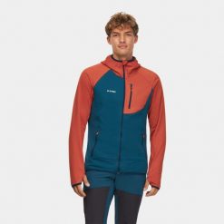 Bluza męska elastyczna Alpinus Naryn. Brązowe bluzy męskie Alpinus, m, bez wzorów, bez kaptura. Za 299.00 zł.