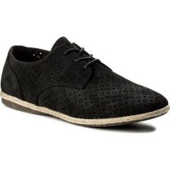 Espadryle JENNY FAIRY - WS17020-5 Czarny. Czarne espadryle damskie Jenny Fairy, z materiału. Za 69.99 zł.