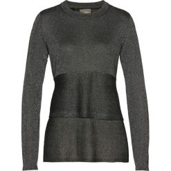 Sweter z baskinką bonprix czarny. Swetry damskie marki bonprix. Za 37.99 zł.