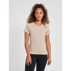Koszulka damska Hummel MT Flow. Szare koszulki sportowe damskie Hummel, s, bez wzorów, z materiału, sportowe, bez kołnierzyka. Za 188.50 zł.