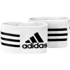 Opaska adidas Ankle Strap. Białe legginsy sportowe męskie Adidas, uniwersalny, bez wzorów, do piłki nożnej. Za 35.00 zł.