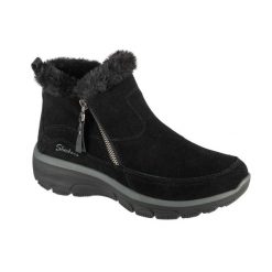 Buty zimowe damskie, Easy Going - Cool Zip!. Brązowe obuwie sportowe damskie Skechers, bez wzorów, trekkingowe. Za 379.99 zł.