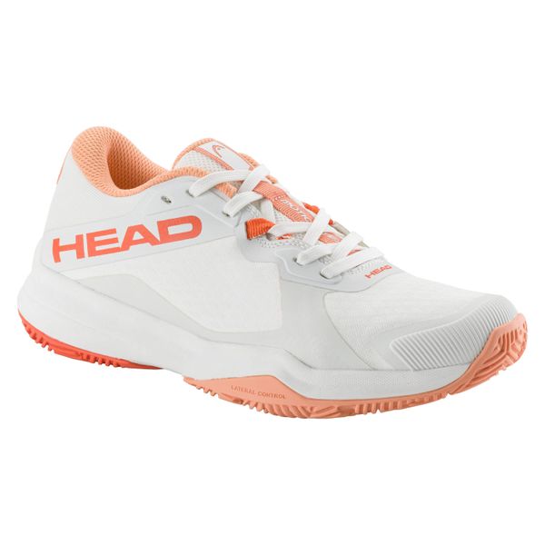 Damskie buty do padla Head Motion Team. Białe obuwie sportowe damskie Head, bez wzorów. W wyprzedaży za 438.20 zł.