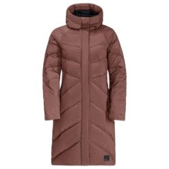 Płaszcz damski Jack Wolfskin Marienplatz. Brązowe płaszcze damskie Jack Wolfskin, na zimę, l, bez wzorów, z materiału, eleganckie, z kapturem. Za 1,404.65 zł.