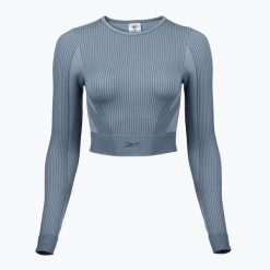 Longsleeve Reebok RBK Lab Seamless Crop. Niebieskie obuwie sportowe damskie REEBOK FITNESS, bez wzorów, na fitness i siłownię. Za 229.99 zł.