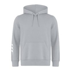 Bluza z kapturem Canterbury Club. Szare bluzy męskie CANTERBURY, z aplikacjami, z dresówki, z kapturem. Za 342.00 zł.