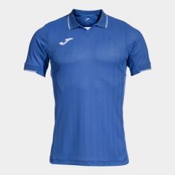 Koszulka Joma Fit One. Niebieskie koszulki polo męskie Joma, l, bez wzorów, z dżerseju, eleganckie, bez ramiączek. Za 136.05 zł.