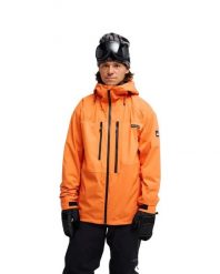 Kurtka śniegowa techniczna dla Mężczyzn ULTRALIGHT STRETCH 20K Pomarańczowy. Brązowe kurtki snowboardowe męskie Quiksilver, m, bez wzorów, z materiału, bez kaptura, snowboardowy, primaloft. Za 1,549.99 zł.