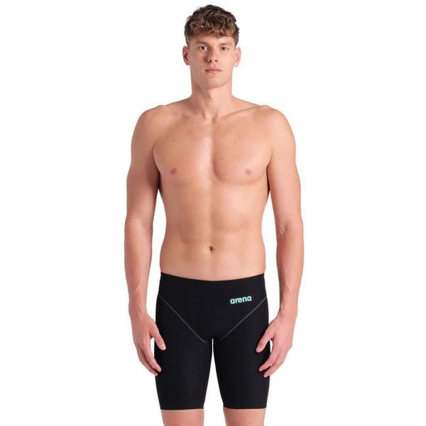 Spodenki startowe pływackie Arena Powerskin IMPULSO Jammer. Czarne kąpielówki męskie Arena, m, bez wzorów, do pływania. Za 499.99 zł.