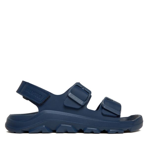 Sandały Birkenstock. Niebieskie sandały chłopięce Birkenstock, bez zapięcia. Za 199.99 zł.