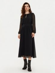 JOOP! Sukienka codzienna 58 D58Dorothea 10018884 30044846 Czarny Regular Fit. Czarne sukienki damskie JOOP!, na co dzień, bez wzorów, z syntetyku, bez kołnierzyka, bez ramiączek, proste. Za 519.99 zł.