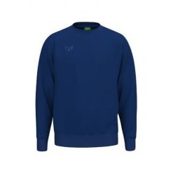 Bluza Erima Premia. Niebieskie bluzy damskie Erima, m, bez wzorów, z bawełny, bez kaptura. Za 277.50 zł.