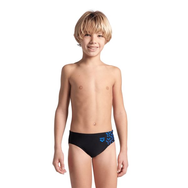 Spodenki kąpielowe chłopięce Arena Boy's Kikko. Czarne kąpielówki dla chłopców Arena, bez wzorów, z elastanu, młodzieżowe. Za 41.99 zł.