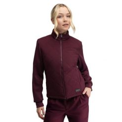 Damska dwustronna pikowana kurtka golfowa Siroko Approach-W Valsain. Czerwone kurtki damskie SIROKO, bez wzorów, na golfa. Za 467.00 zł.